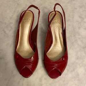 Alex Marie size 7 Ferari Red heels